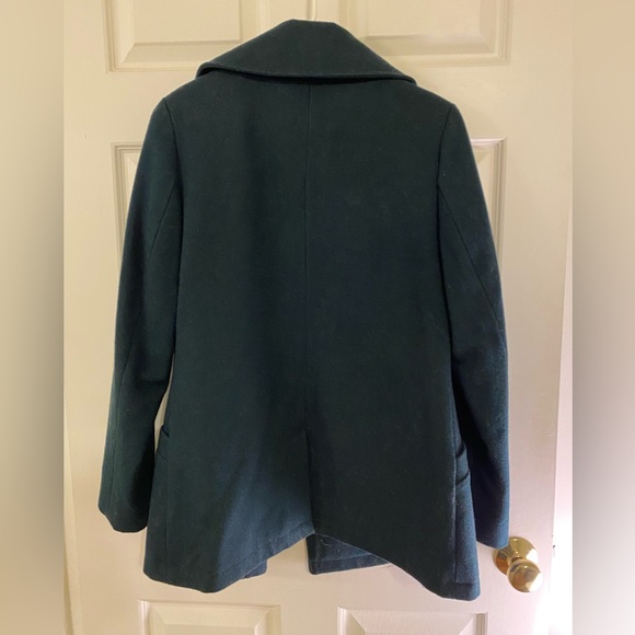 Merona Green Pea Coat - Picture 3 of 3